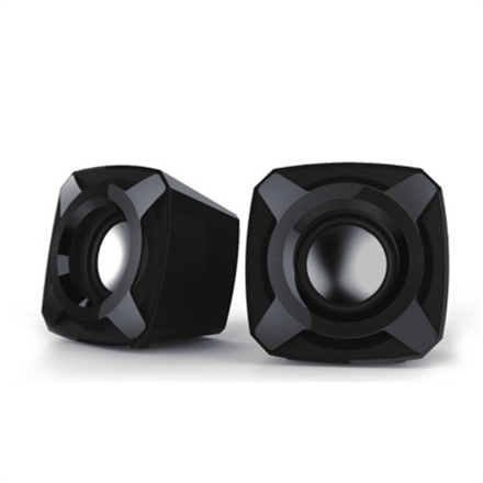 Microlab B 16 Speaker type 2.0, 3.5mm, Black, 5 W