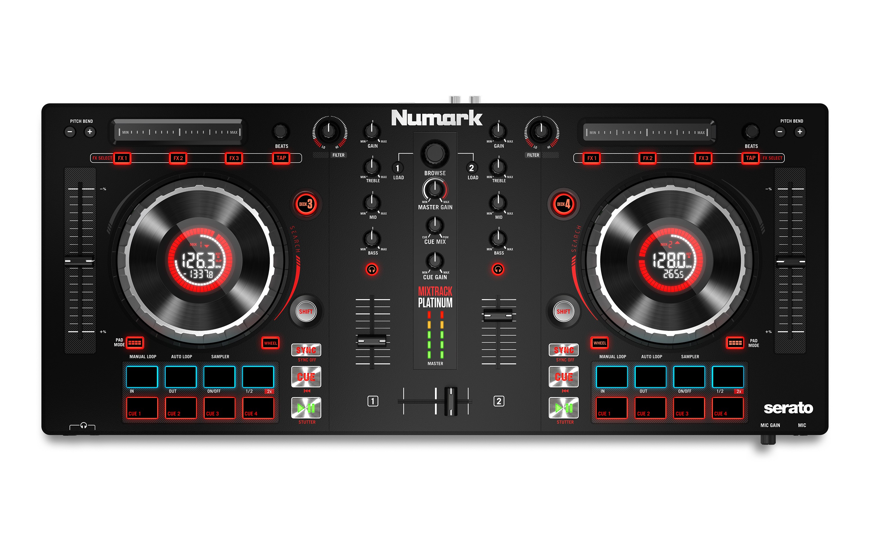 DJ KONTROLLER Numark Mixtrack Platinum