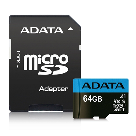 ADATA Premier UHS-I 64 GB, MicroSDXC, class 10