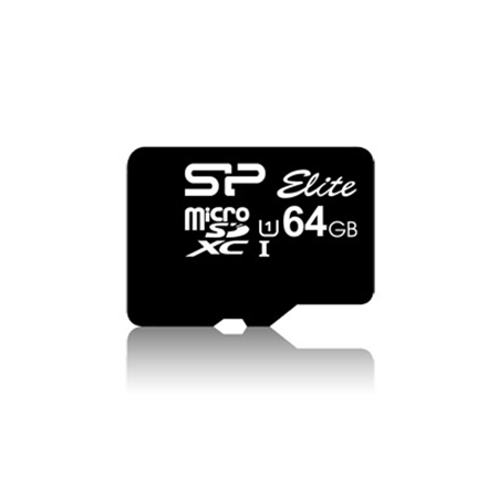 Silicon Power Elite UHS-I 64 GB, MicroSDXC, class 10