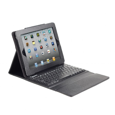 Gembird TA-KBT97-001 Black, Keycase, Bluetooth keyboard, US layout, for iPad