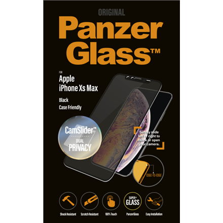 PanzerGlassiPhoneXs Max CamSliderPrivacy CF Black