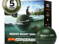 Deeper Smart Sonar Chirp+ Sonar, Military Green