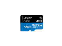 Lexar 128GB High-Performance 633x microSDXC UHS-I, A1 V30 U3
