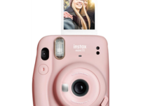 Fujifilm Instax Mini 11 Camera + Instax Mini Glossy (10pl) Focus 0.3 m - ∞, Blush Pink