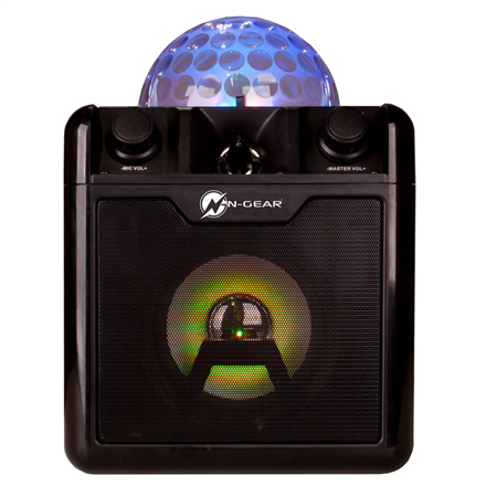 N-Gear The Disco Block portable Disco Karaoke Speaker