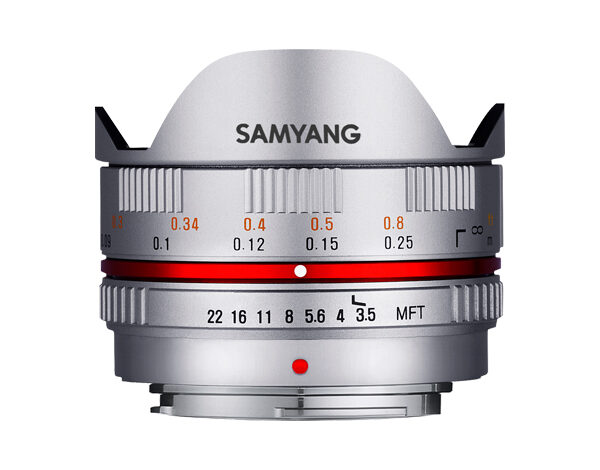 Samyang - 7.5mm f/3.5 Fish-Eye MFT (Silver)