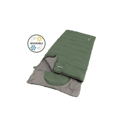 Outwell Contour Lux XL Green Sleeping Bag