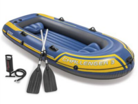 Intex Challenger 3 boat set