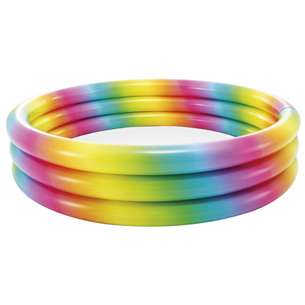 Intex Rainbow Ombre Pool Multi Color, 168 x 38cm, Age 2+