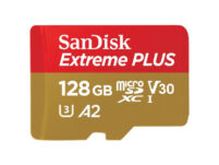 Sandisk Extreme Plus microSD mälukaart + adapter (128GB)