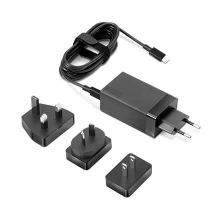 Lenovo Travel Adapter  USB-C AC  Black, 65 W