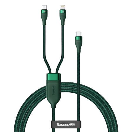 Baseus Flash Series 2-in-1 Cable Type-c to 2x Type-C, 1.5m