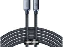 Baseus - Type-C to lightning fast charging data cable (20W, black, 2m)