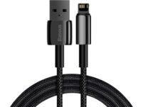 Baseus - USB to lightning fast charging data cable (black, 2m)