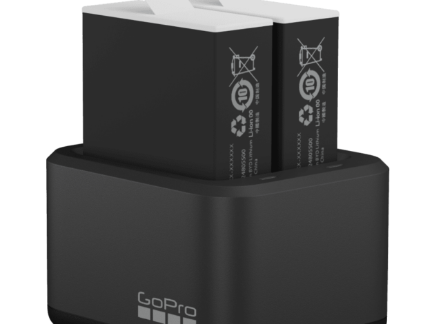 GoPro - Dual Battery Charger + 2x Enduro Battery (Hero 9, Hero 10)